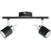 Rail de plafond avec deux spots pour l''éclairage