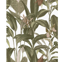 Papier peint à motif de plantes