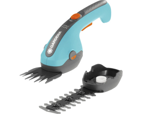 Gardena Akku Strauch- und Grasschere mit Wechselmesser
