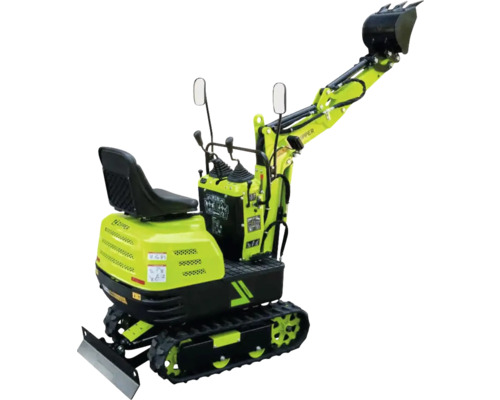 Mini-pelle pour une utilisation dans l''aménagement paysager et le jardinage