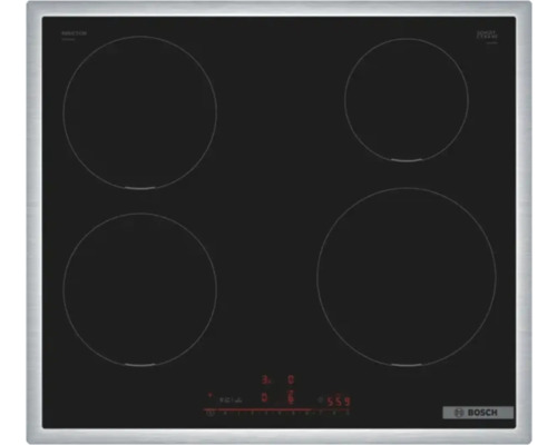 Bosch PIE645HB1E Induktionskochfeld mit Rahmen 60 cm 4 Kochzonen autark