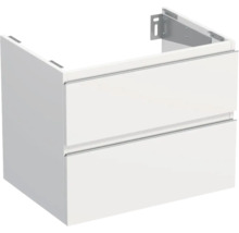 Meuble sous-lavabo avec deux tiroirs et matériel de fixation