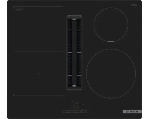 Plaque de cuisson à induction avec hotte aspirante à fleur Bosch PVS601B16E  60 cm 4 zones de cuisson autonome - HORNBACH