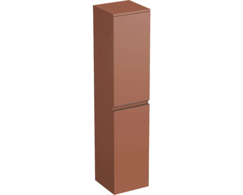 Hochschrank Jungborn TRENTA rechts BxHxT 35x161.8x35 cm cotto matt - Griff schwarz