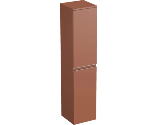 Hochschrank Jungborn TRENTA rechts BxHxT 35x161.8x35 cm cotto matt - Griff silber