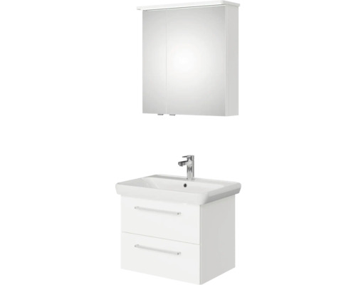 Ensemble de meubles de salle de bains pelipal Sunline 105 69x200x48.5 cm blanc 3 pièces