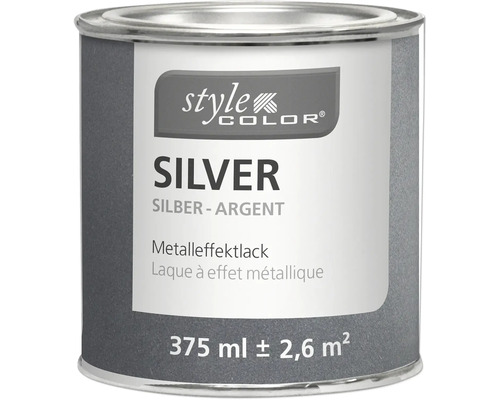 Laque à effet métallique SILVER StyleColor argent 375 ml Laque à effet métallique SILVER StyleColor argent 375 ml