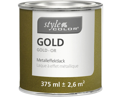 Laque à effet métallique StyleColor or 375 ml