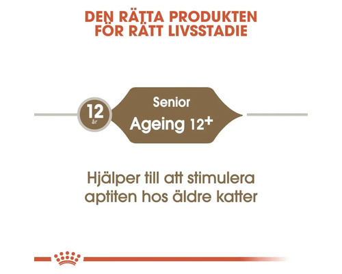 Information produit : nourriture pour chats seniors de 12 ans et plus pour stimuler l''appétit.