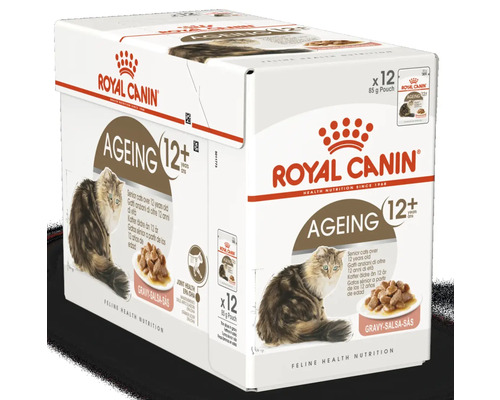 Royal Canin Ageing 12 plus nourriture pour chat en lot de 12