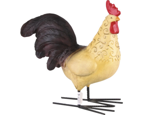 Lafiora Figurine décorative Coq H 34 cm