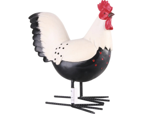 Lafiora Figurine décorative Coq H 34 cm