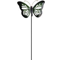 Dekostab Schmetterling Lafiora Metall H 95 cm grün