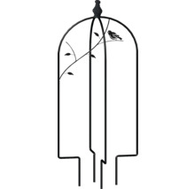 Gartentor aus Metall mit Vogelmotiv für Kletterpflanzen