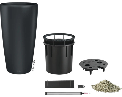 Lechuza Classico 50 Pflanzgefäß mit Bewässerungssystem und Zubehör