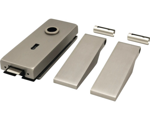 Jeu de serrures de porte en verre pour portes intérieures