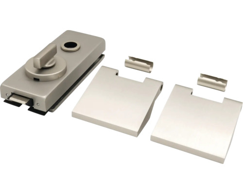 Kit de serrure de porte avec poignée et plaques de montage