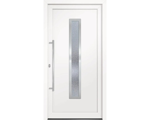 Porte multifonction plastique Alabama II CH blanc 1000x2000 mm gauche avec barre de poignée Porte multifonction plastique Alabama II CH blanc 1000x2000 mm gauche avec barre de poignée