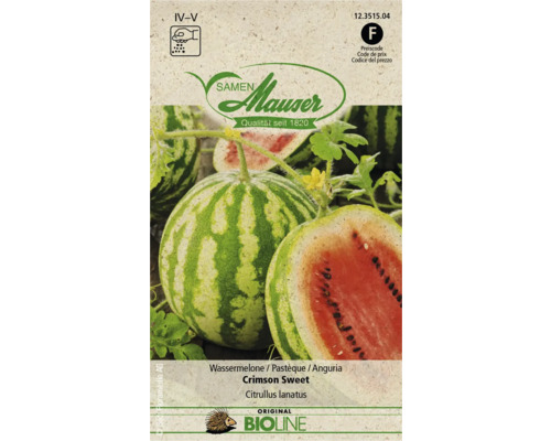 Samen Mauser Gemüsesamen Wassermelone Crimson Sweet