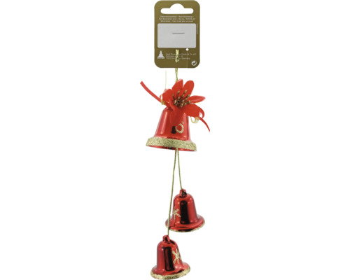 Christbaumschmuck Glocke rot