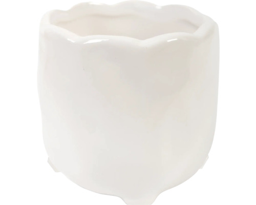 Cache-pot céramique Elgaard Ø 6 cm H 6 cm blanc