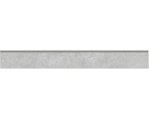 Plinthe de carrelage Rubi gris LxLxE 7.2x59.8x0.9 cm Panneau mural