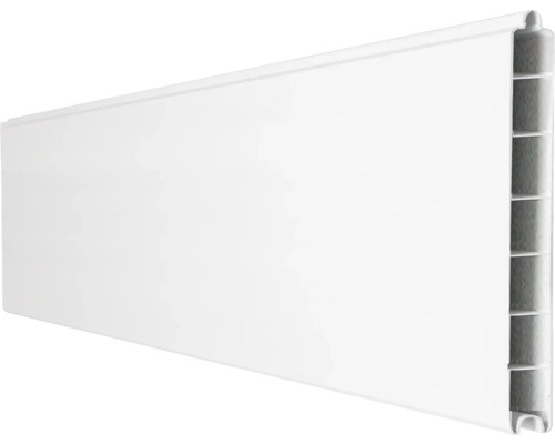 Profilé simple GroJa BasicLine étroit 180 x 15 cm blanc