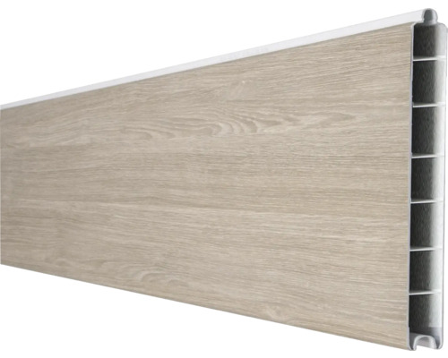 Profilé simple GroJa BasicLine étroit 180 x 15 cm Sheffield Oak
