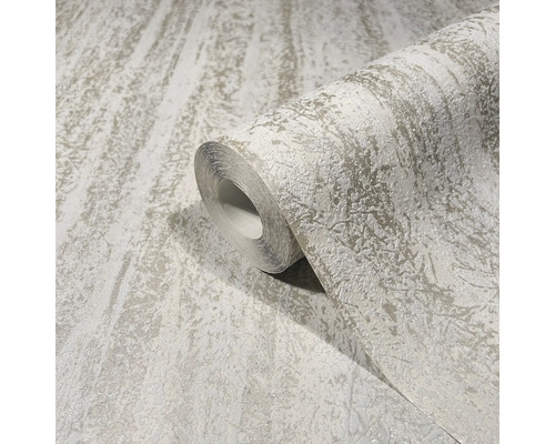 Vliestapete 82419 Grafisch beige Tapetenrolle mit Muster