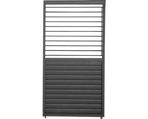 Lamellenwand Mirador Classic, Deluxe Plus mit verstellbaren Lamellen 300 93 x 235 cm anthrazit