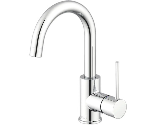 Robinet de lavabo avec bec haut