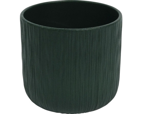 Pot de fleurs Alma Ø 13,5 cm h 12,6 cm céramique vert