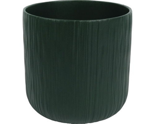 Pot de fleurs Alma Ø 20,5 cm h 20 cm céramique vert
