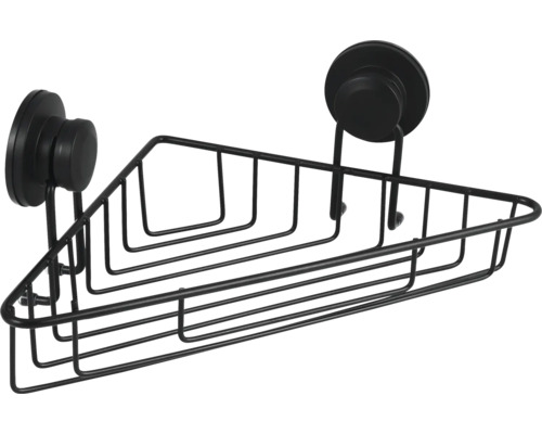 Eckregal für Dusche mit Saugnäpfen