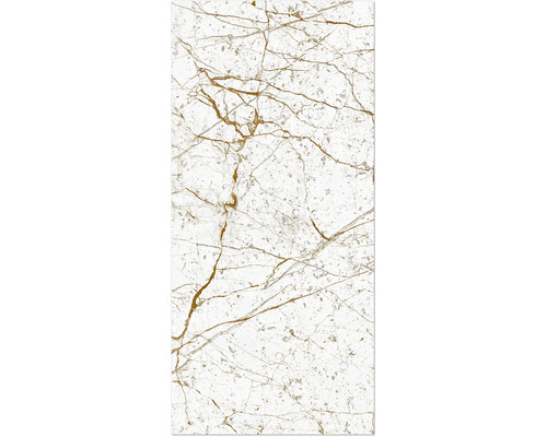 Panneau mural de douche Rock the Wall marbre calacatta doré 265x123 cm SPC4R138PT