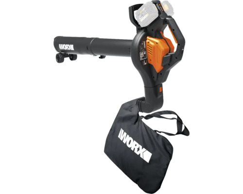 Aspirateur et souffleur de feuilles sans fil WORX avec sac de ramassage
