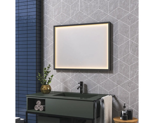 Miroir de salle de bains éclairé LED Sanox Ghost Rectangle 120x70 cm