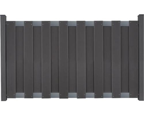 Clôture basse GroJa Merano 180x90 cm anthracite