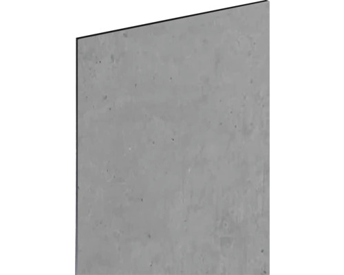 Profilé simple GroJa HPL clôture à enficher Premo 180 x 45 cm béton