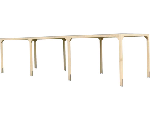 Holzcarport-Rahmenkonstruktion für den Aussenbereich