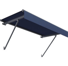 Ausfahrbare Markise mit Stützfuß für den Aussenbereich