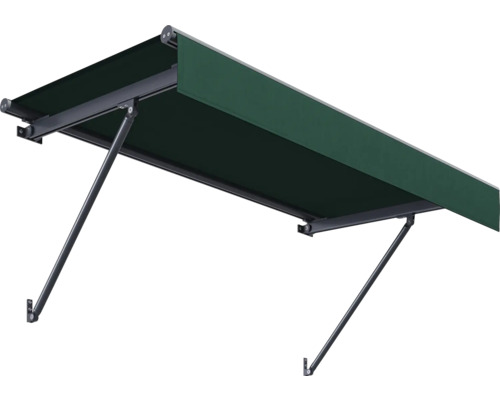 Markise mit Stoff und Gestell