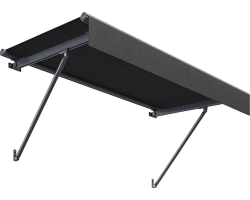 Store banne à bras de projection pour montage mural