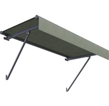 Store banne à bras articulés déployable pour protection solaire