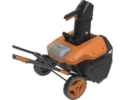 WORX Fraise à neige sans fil avec roues