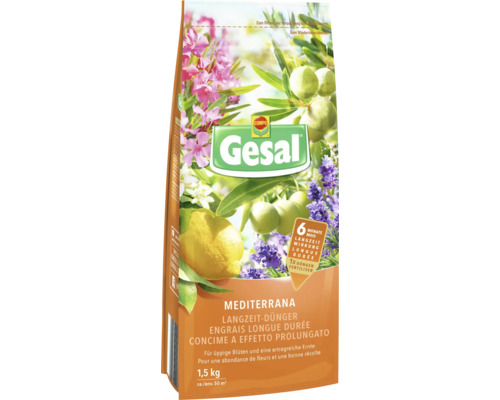 Gesal Mediterrana Langzeit-Dünger 1.5kg