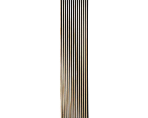 Panneau en bois avec structure à lattes