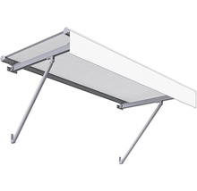 Store banne avec bras de support pour protection solaire