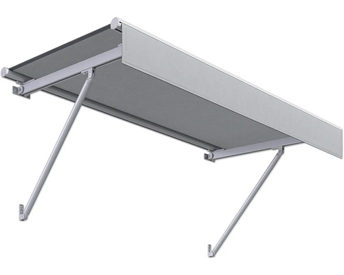 Store de terrasse avec pieds de support