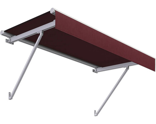 Store de terrasse avec toile et bras articulés